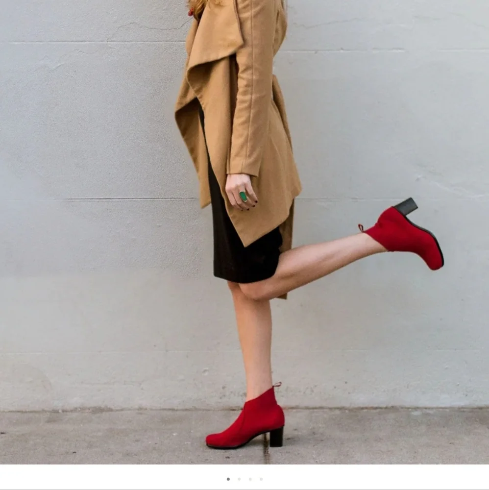 Charleston Shoe Co. Telfair Boot Blue - 7